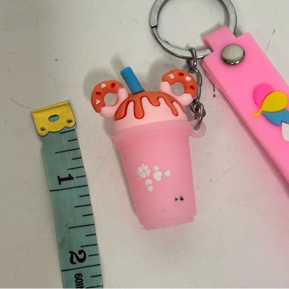 Cute Mickey Ear Shaped Ice Cream Key Chain 4 colors - Picture 14 of 16